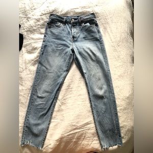 Levi’s Straight Mid-Rise Medium-Wash Jeans